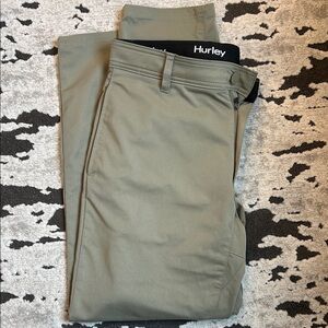 Hurley Olive Green Trousers